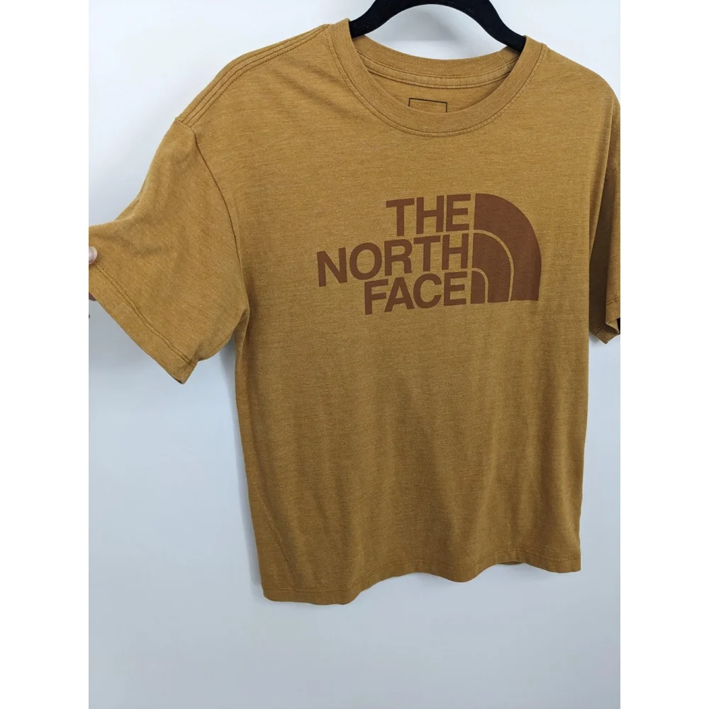 The North Face Shirt Womens Small Yellow Graphic Outdoor Lightweight‎ Hiking - Picture 3 of 9